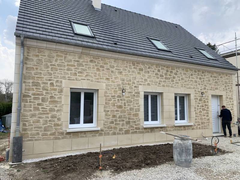 Enduit façon pierre Compiegne 60200
